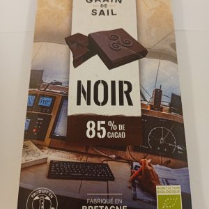 Tablette de chocolat Noir 85% cacao – 100G