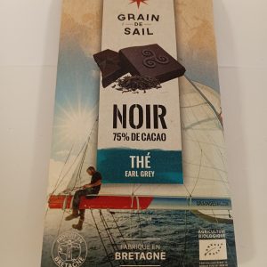 Tablette de chocolat noir au Thé Earl Grey -100G