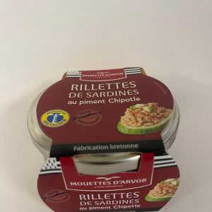 Rillettes De sardines au piment chipotie