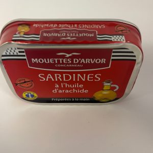 Sardines à l'huile d'arachide